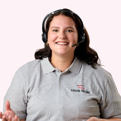 Amber van de klantenservice